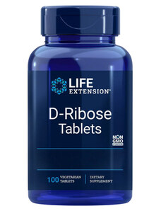 Life Extension D-Ribose Tablets 100 St., Tablets