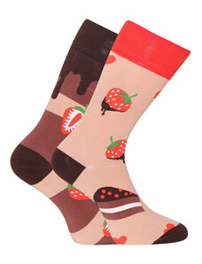 Lustige Socken Dedoles Erdbeer-Schokolade-Torte (D-U-SC-RS-C-C-1565) S