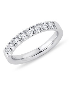 Ring aus Weißgold mit Diamanten KLENOTA K0641012