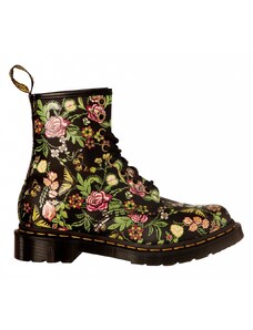Dr. Martens 1460 Pascal Backhand Bloom Stiefel in Schwarz