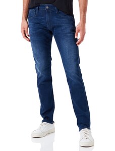 Replay Herren Jeans Anbass Slim-Fit mit Power Stretch, Medium Blue 009-1 (Blau), 33W / 34L