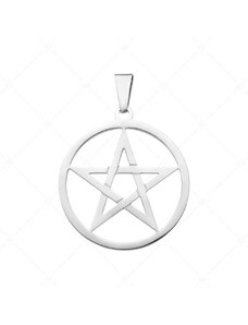 BALCANO - Pentagram / Fünfzackiger Stern Anhänger mit Hochglanzpolierung