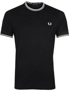 Fred Perry Twin Tipped T-shirt Schwarz