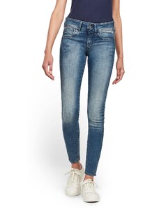 G-STAR RAW Damen Lynn Mid Skinny Jeans, Blau (antic blue D06746-8968-812), 26W / 36L