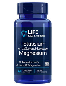 Life Extension Potassium with Extend-Release Magnesium 60 St., vegetarische Kapsel