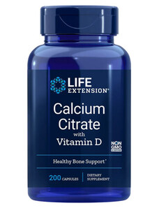 Life Extension Calcium Citrate with Vitamin D 200 St., Kapsel