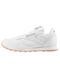 Reebok Jungen Classic Leather Sneaker, White Gum Int, 33 EU