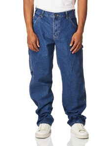 Dickies, Herren, Dickies Denim-Utility-Jeans in Stone-Washed-Optik, legere Passform, STONEWASHED, 34W / 30L