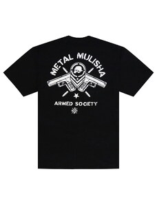 Street T-Shirt Männer - STRAPPED BLK - METAL MULISHA - BLK_MMTSS2034.01