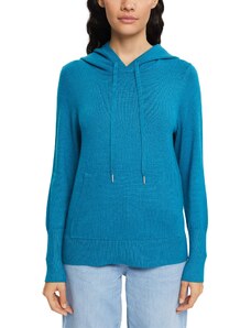 ESPRIT Damen 092ee1i322 Pullover, Teal Blue, XL EU