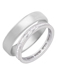 Eppi Eternity-Ring mit Diamanten und Ring im Komfort-Stil Mirica