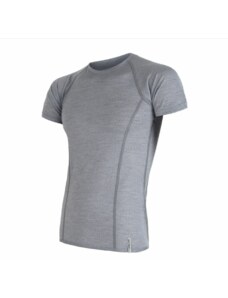 Herren T-Shirt Sensor Merino Wool Active grey 17200018
