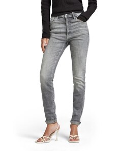 G-STAR RAW Damen Kafey Ultra High Skinny Jeans, Grau (sun faded glacier grey D15578-A634-C464), 31W / 30L