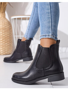 Mulanka Klassische schwarze Chelsea-Stiefel - Schuhe