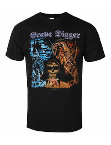 Metal T-Shirt Männer Grave Digger - RHEINGOLD - PLASTIC HEAD - PH12019