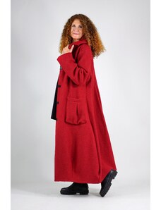 déjà vu Florence Mantel in A-Linie aus Wolle Einheitsgröße - dejavu Fashion