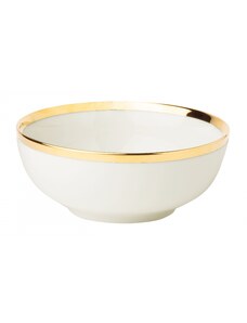 SOLA Lunasol - Bowl 16 cm Set 4-tlg. - FLOW Lunasol mit Gold-Rand (492542)
