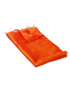 Pranita Schal aus Rohseide orange-rot
