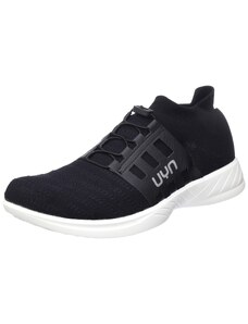 UYN Herren 3D Ribs Tune Sneaker, Black/Charcoal, 44 EU