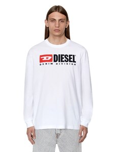 Diesel Herren T-just-ls-div T-Shirt, 100-0aaxj, Large