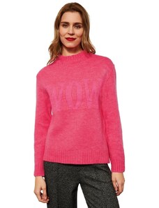 STREET ONE Damen A302045 Strickpullover, Showy Coral, 38