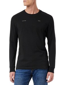 G-STAR RAW Herren Moto T-Shirt, Schwarz (dk black D22143-C336-6484), S