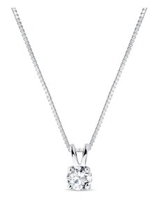 Diamantanhänger aus Weißgold mit 0,25 ct Diamant KLENOTA K0450022
