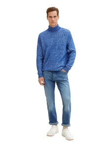 TOM TAILOR Herren Marvin Straight Jeans 1032798, 10119 - Used Mid Stone Blue Denim, 31W / 32L