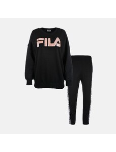 Fila Brushed Cotton Fleece Pyjama black