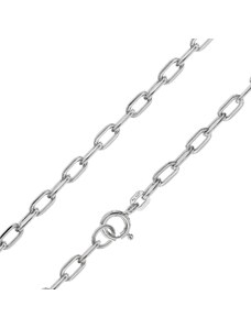 trendor Halskette für große Anhänger 925 Silber Weitanker Breite 3,9 mm 41892-45, 45 cm