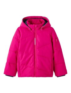 NAME IT Mädchen Nkfmarco Jacket Solid Fo Jacke, Pink Peacock, 152 EU