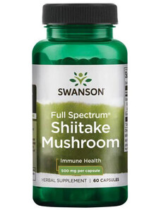 Swanson Full Spectrum Shiitake Mushroom 60 St., Kapsel, 500 mg