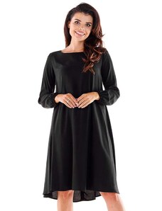 Awama Kleid in Schwarz | Größe L
