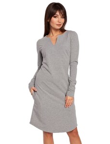Be Wear Kleid in Grau | Größe XXL