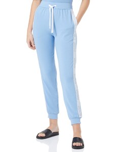 HUGO Damen Sporty Logo_Pants Loungewear Pant, Light/Pastel Blue451, L EU