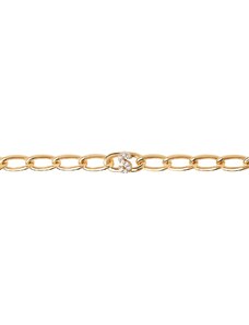 PDPaola Damen-Armband Buchstabe S Mini vergoldet PU01-556-U