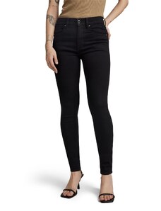 G-STAR RAW Damen Lhana Skinny Jeans, Schwarz (pitch black D19079-B964-A810), 28W / 32L