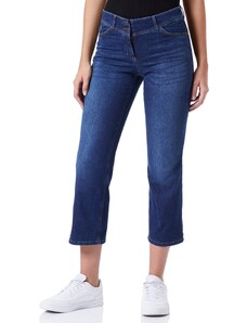 GERRY WEBER Edition Damen 722054-66865 Jeans, Dark Blue Denim mit use, 42