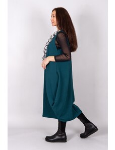 déjà vu Pippa Kleid in Tulpenform aus gerippter Baumwolle Einheitsgröße - dejavu Fashion