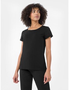 4F Unifarbenes T-Shirt, Regular Fit, für Damen - M
