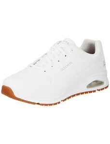 Skechers Herren 200054EC WHT Sneaker, White Synthetic, 45 EU