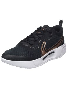 NIKE Damen NikeCourt Zoom Pro Sneaker, Black/MTLC RED Bronze-White, 42 EU