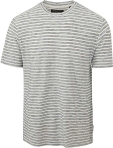 Marc O'Polo T-Shirt Streifen Weiß
