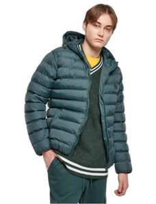 Urban Classics Herren Basic Bubble Jacket Jacke, Bottlegreen, M