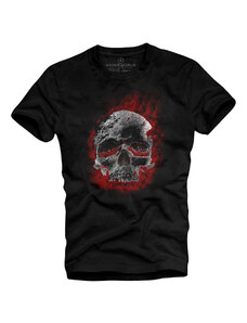 T-shirt für Herren UNDERWORLD Skull in fire
