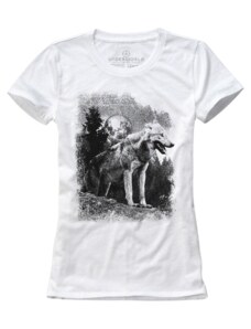 T-shirt für Damen UNDERWORLD Wolf in mountains