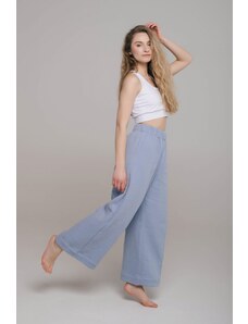 MUTA Organic Cotton Pants / Sky-blue