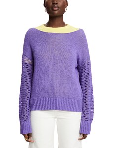 ESPRIT Damen 033ee1i304 Pullover, 510/Purple, XL