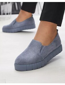Ctogo GOGO Durchbrochene blaue Damen-Slipper von Cegeti - Footwear - blue
