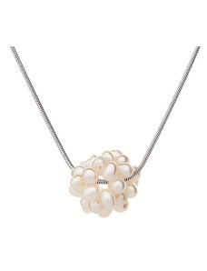 Buka Jewelry Anhänger mit Perlenkugel 15 mm
